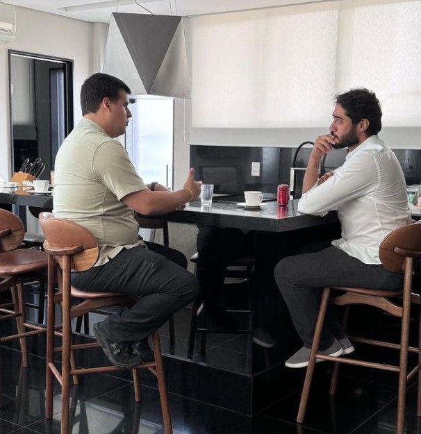 'Ainda não declarei apoio a ninguém no segundo turno', diz Gabriel após se reunir com Fuad e Engler