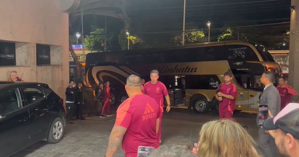 Festejado, mas 'em silêncio', River desembarca em BH para enfrentar Atlético