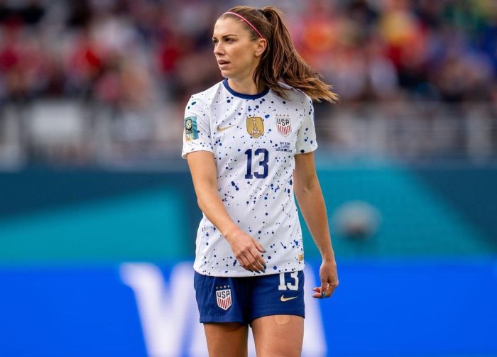 Alex Morgan, atacante da Seleção Feminina dos Estados Unidos