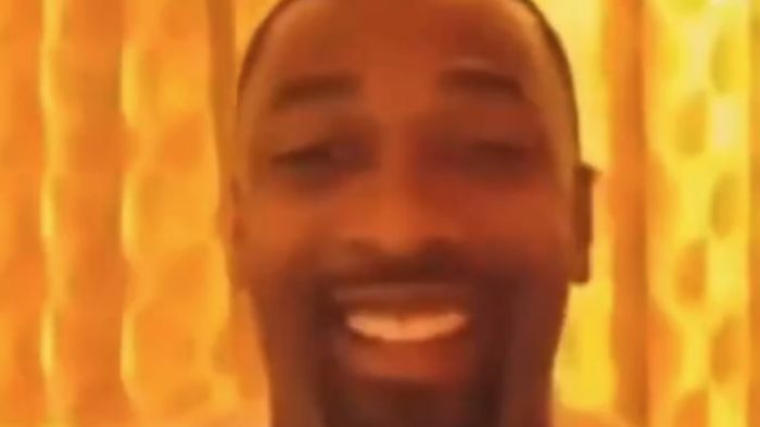 Gilbert Arenas no vídeo em que faz comentários xenófobos