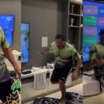 Atlético: pai de Hulk 'fica maluco' com gol do filho e vaga na final da Copa do Brasil