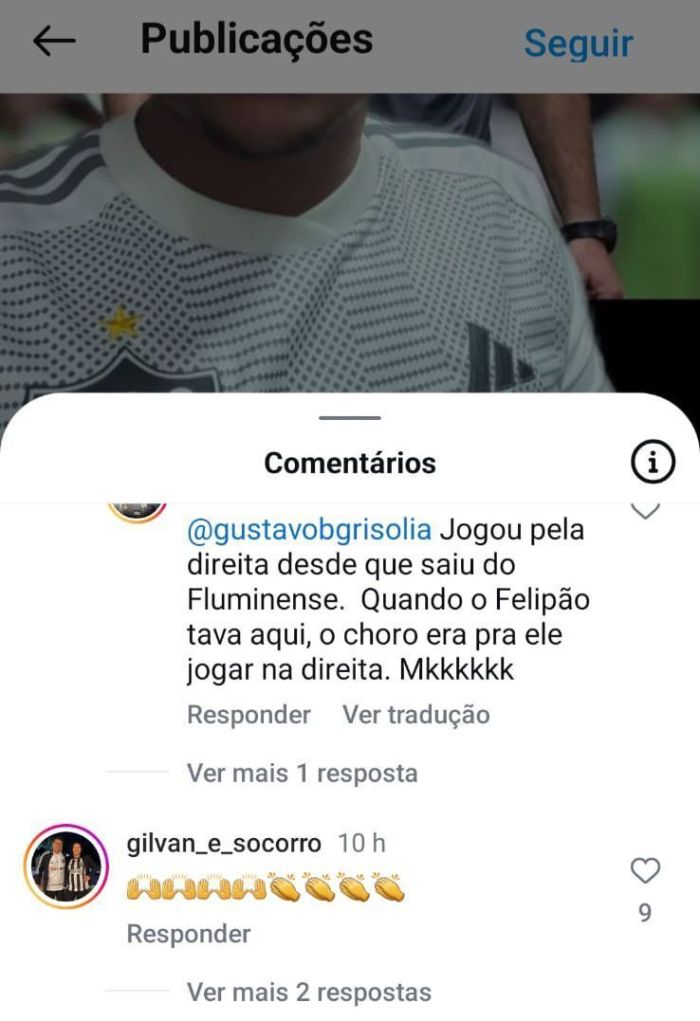 Pai de Hulk, Gilvan Vieira de Sousa aplaudiu demissão de Milito