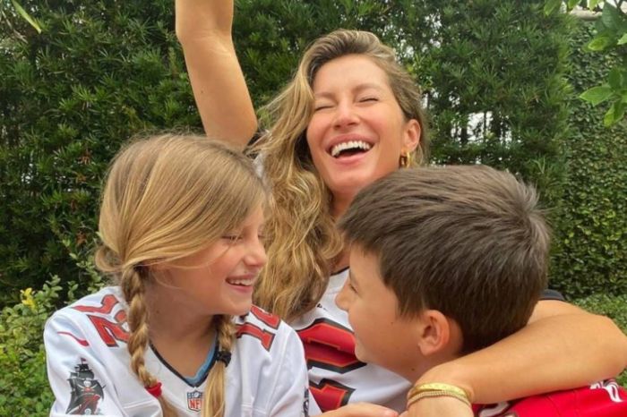 Gisele já é mãe de dois