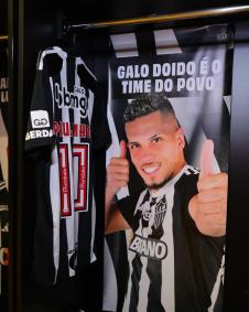 Fotos do vestiário do Atlético para a decisão do Mineiro