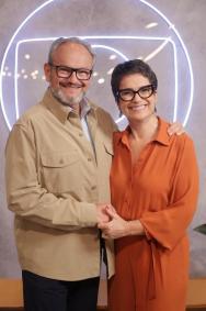 Artistas gravam vinheta de fim de ano
