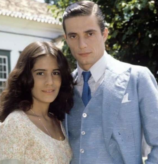 Glória Pires e Fábio Jr. na primeira versão de 'Cabocla'