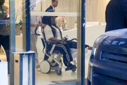 Gracyanne Barbosa deixa Hospital em Copacabana na Zona Sul do Rio de Janeiro