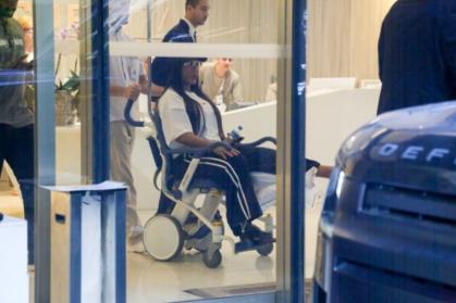 Gracyanne Barbosa deixa Hospital em Copacabana na Zona Sul do Rio de Janeiro
