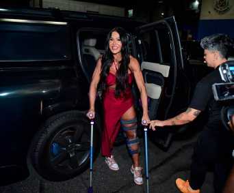 Gracyanne Barbosa na União da Ilha antes de assalto