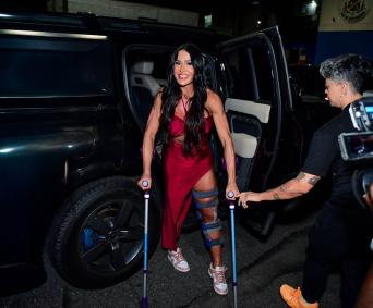 Gracyanne Barbosa na União da Ilha antes de assalto