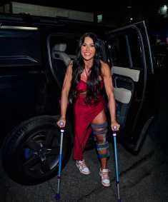 Gracyanne Barbosa na União da Ilha antes de assalto