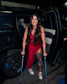 Gracyanne Barbosa na União da Ilha antes de assalto