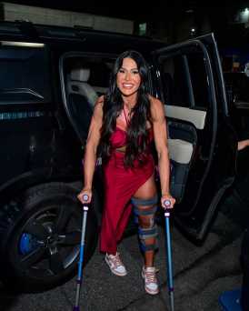 Gracyanne Barbosa na União da Ilha antes de assalto