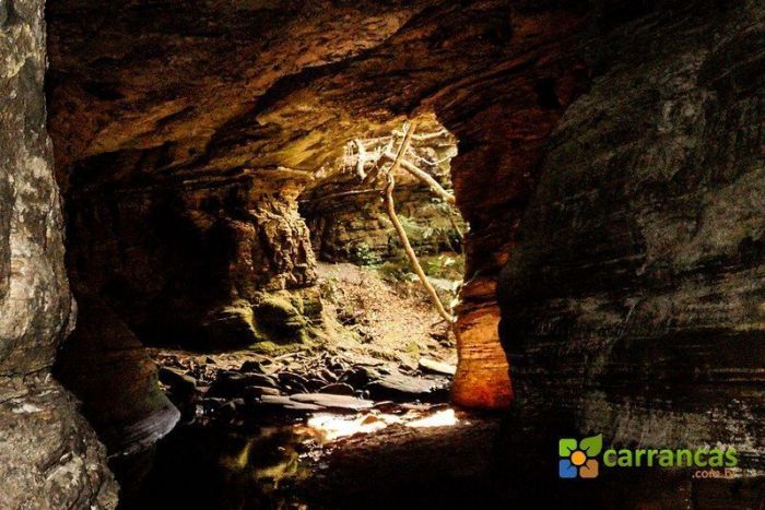 Gruta em Carrancas, a Terra das Cachoeiras