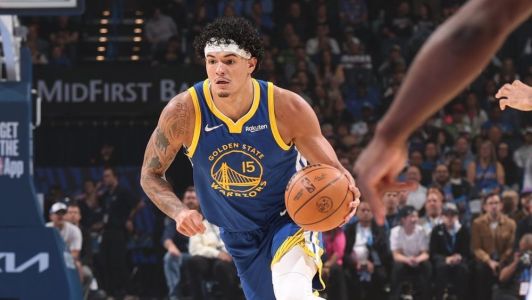 Gui Santos em ação pelo GSW