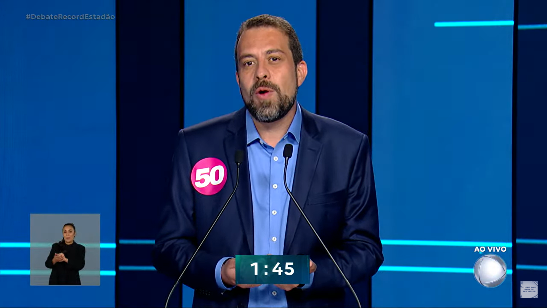 Debate em SP: Boulos cita receio de eleitores, mas faz apelo a quem votou em Marçal, Tabata e Datena