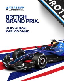 Equipes revelam pinturas especiais para o GP da Grã-Bretanha