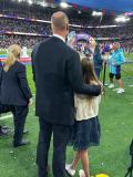 Príncipe William e Charlotte no final do jogo