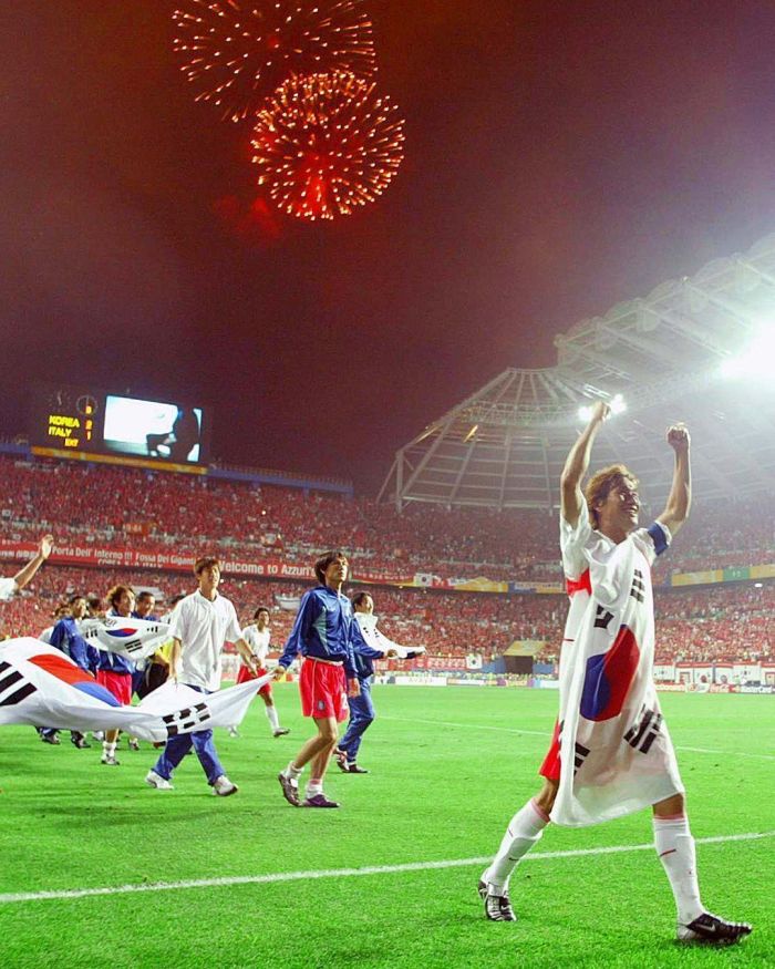 Copa do Mundo de 2002 foi realizada na Coreia do Sul e no Japão