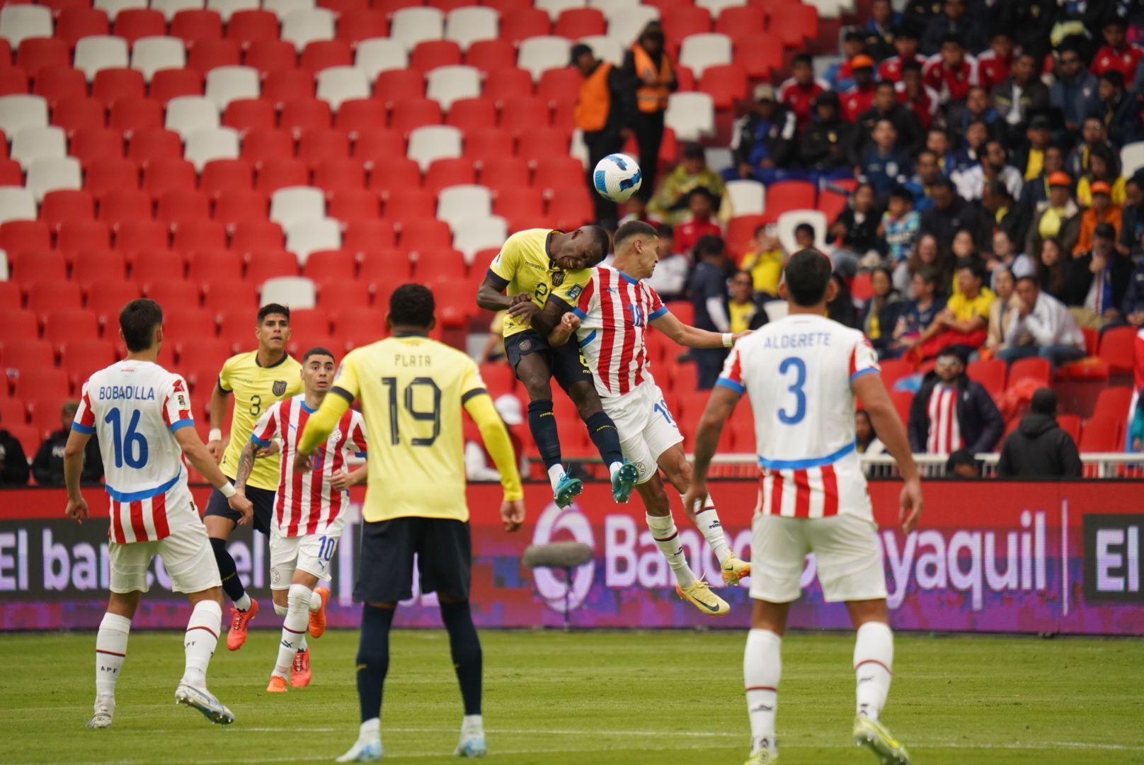 Equador perde chances e fica no empate com o Paraguai pelas Eliminatórias