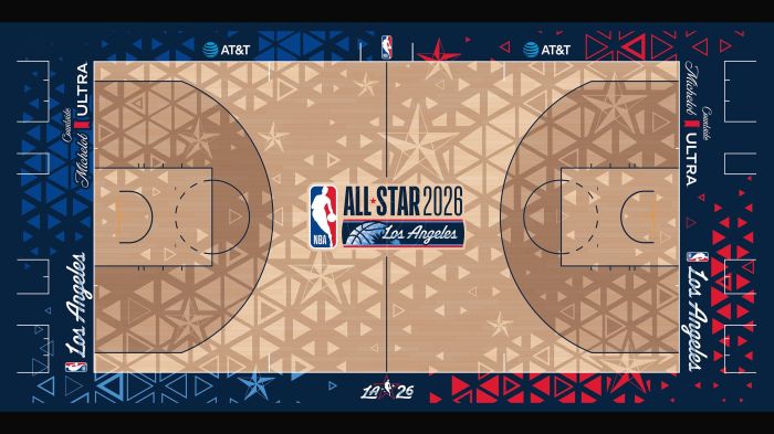 Design da quadra do All-Star em 2026 Design da quadra do All-Star em 2026