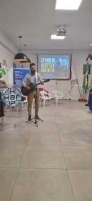 Culto também foi realizado durante a solenidade.