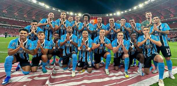 Grêmio foi campeão no Beira-Rio após empate com o Inter