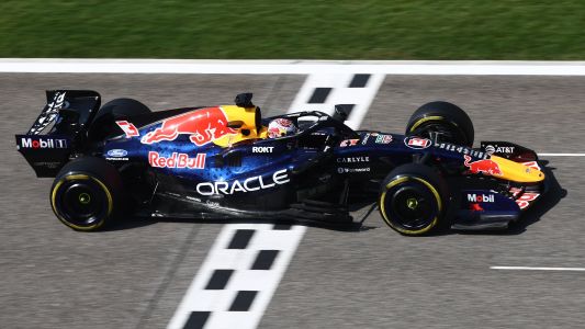 Red Bull em ação durante testes de pré-temporada da Fórmula 1