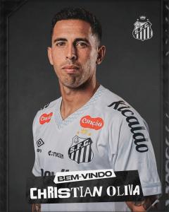 Santos anuncia contratação de Christian Oliva, ex-Nacional-URU