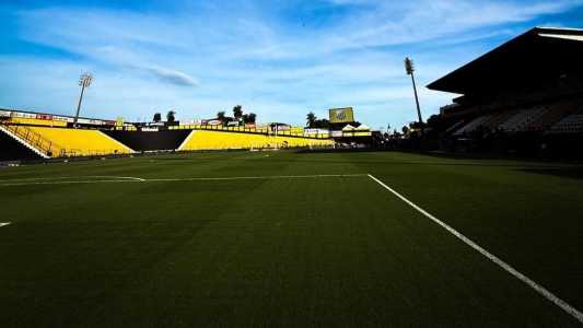 Estádio Jorge Ismael de Biasi, em Novo Horizonte-SP