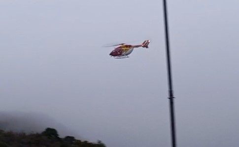 Vídeo mostra movimentação onde helicóptero do Corpo de Bombeiros caiu e matou seis pessoas