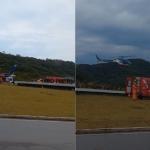 Helicóptero do Corpo de Bombeiros cai em Ouro Preto, mesma região de acidente com avião