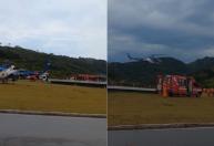 Helicóptero dos bombeiros caiu após decolar com visibilidade abaixo do mínimo em MG, aponta Cenipa