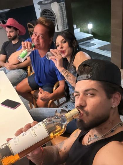 Zé Felipe, Ana Castela e Leonardo