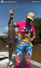 Zé Felipe e Ana Castela viajam para o Pantanal