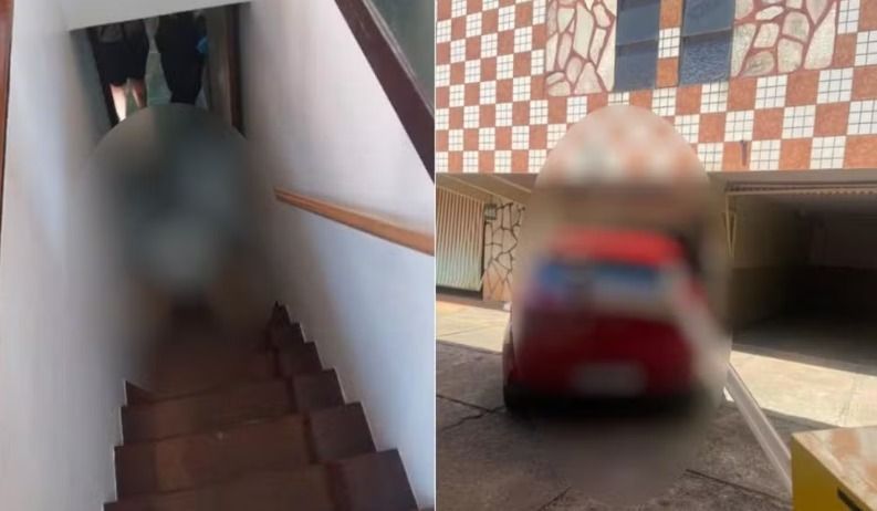 Homem é encontrado morto em escadaria de motel pela mulher; Polícia Civil investiga o caso