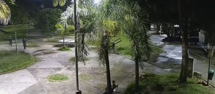 Homem é flagrado e preso pela Guarda Municipal de Belém. Homem é flagrado e preso pela Guarda Municipal de Belém.