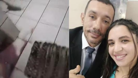 Homem mata esposa, mostra o corpo em vídeo e apanha da mãe após o crime em Praia Grande