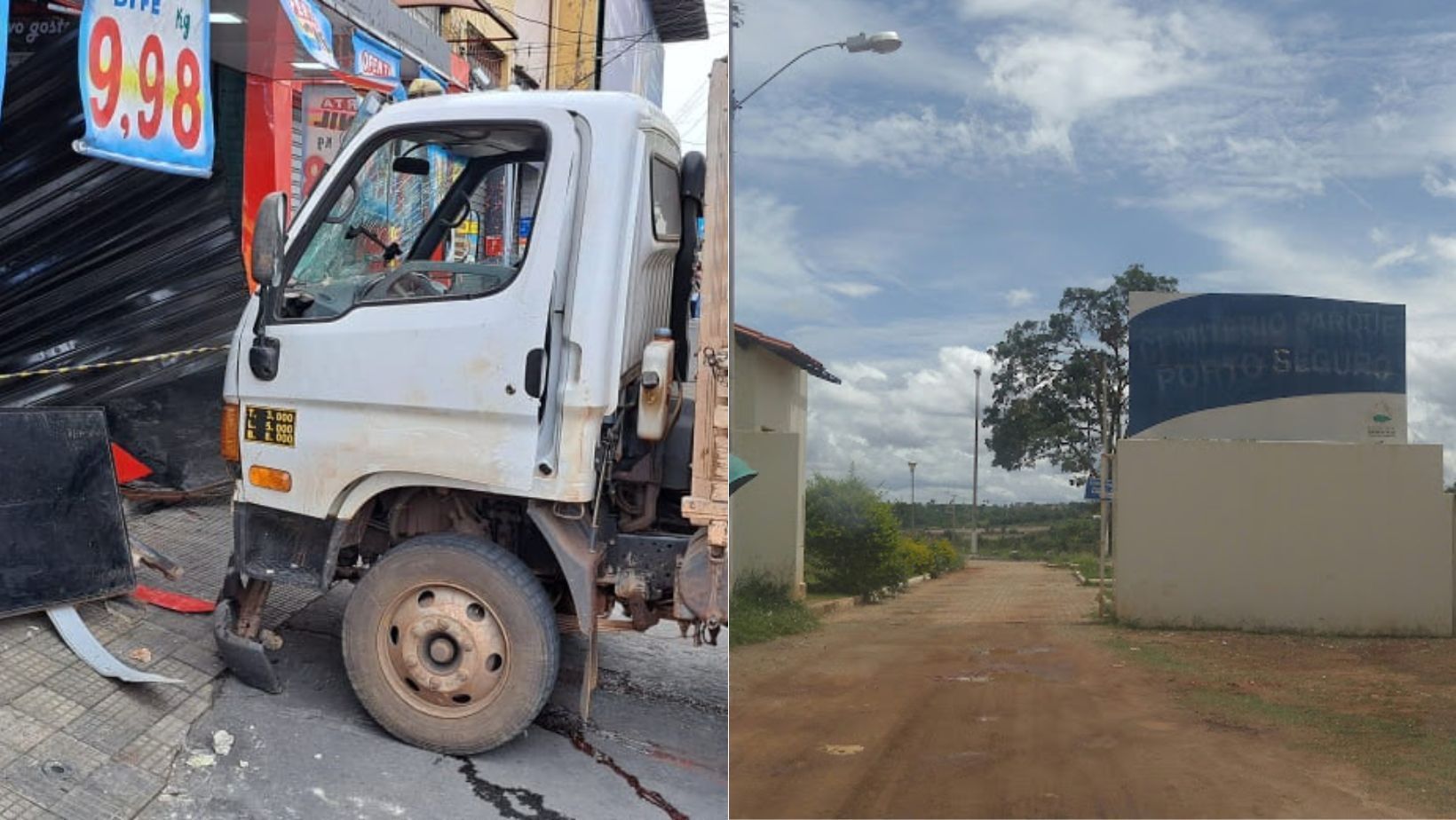 Homem que morreu prensado por caminhão na porta de açougue é velado em BH