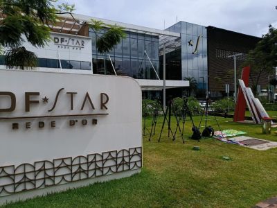 Hospital DF Star, onde Bolsonaro está internado