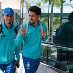 Seleção desembarca em Salvador para enfrentar o Uruguai; veja a programação