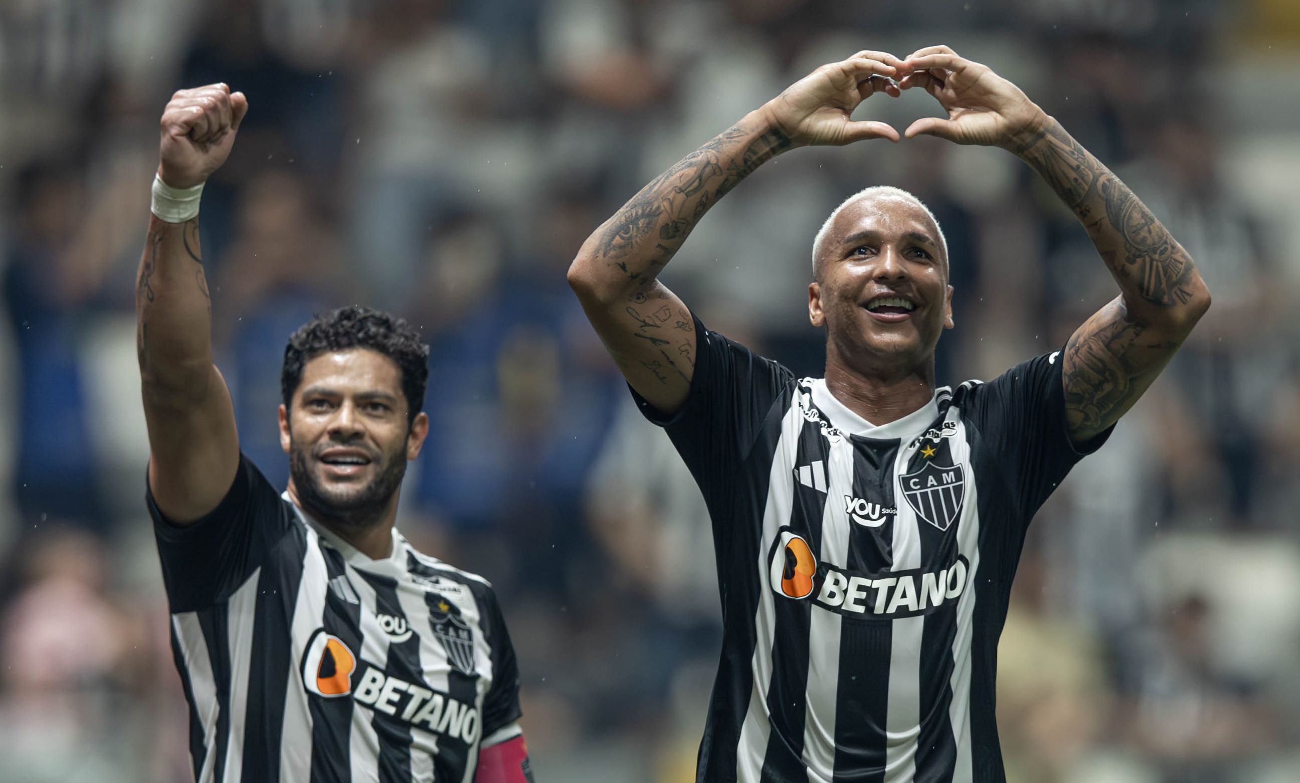 Hulk faz elogios a Deyverson, do Atlético, mas revela 'puxão de orelha' após vitória