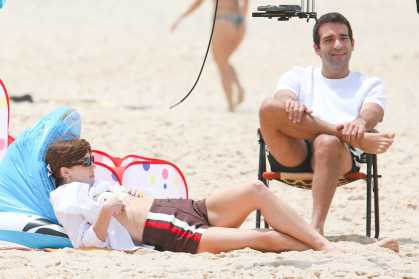 Cenas de Vale Tudo são gravadas em praia do Rio