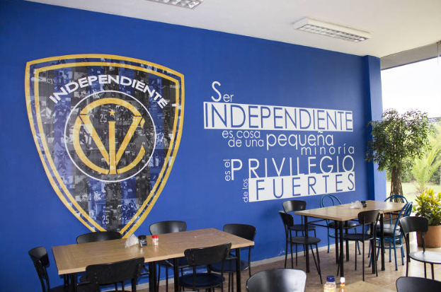 Escola de Alto Rendimento do Independiente del Valle tem quatro refeitórios