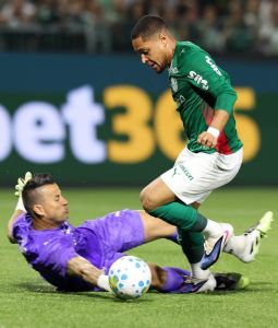 Vitor Roque sofre pênalti e converte em vitória do Palmeiras sobre o Fluminense
