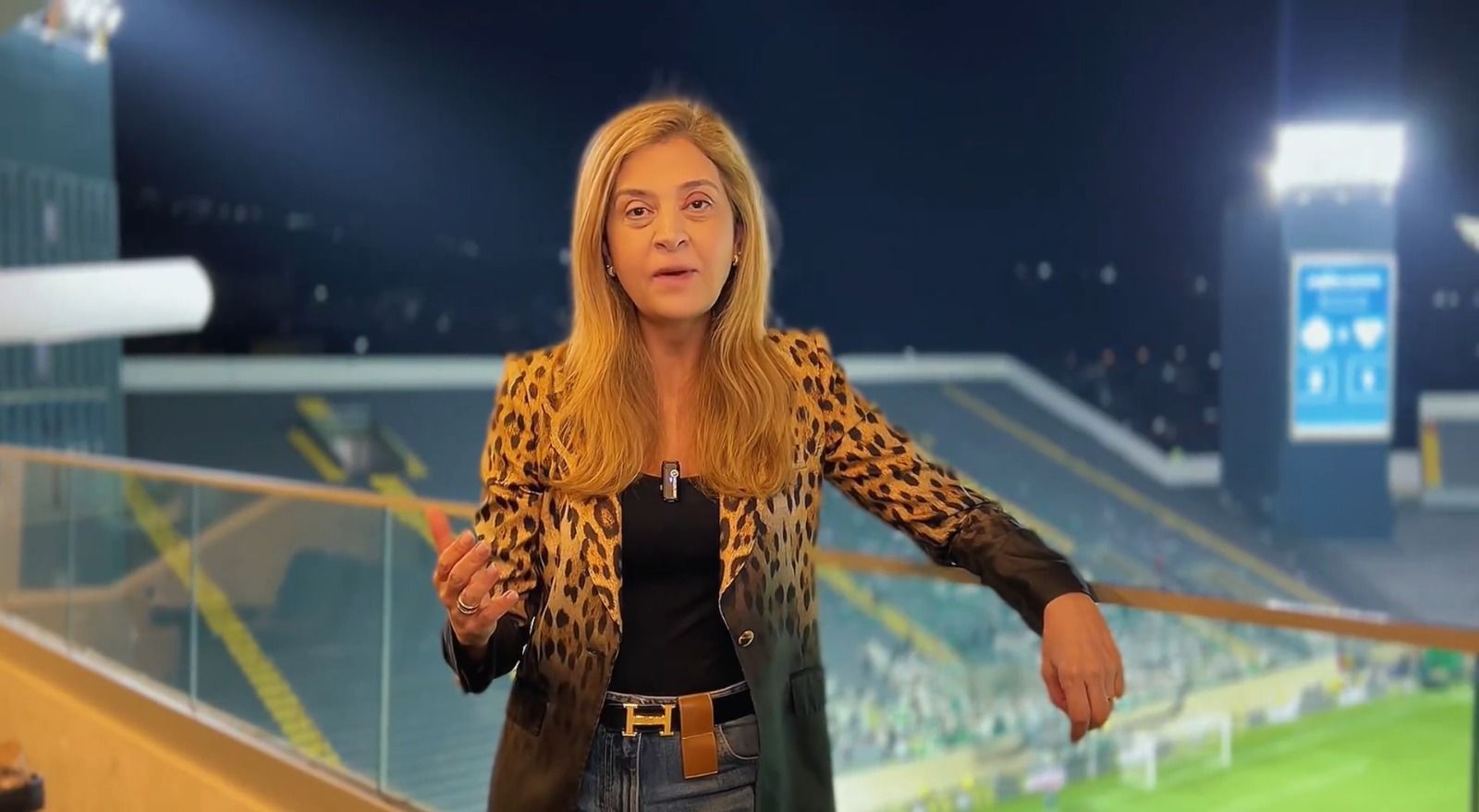 Leila Pereira se manifesta após vaga do Palmeiras e manda recado inusitado