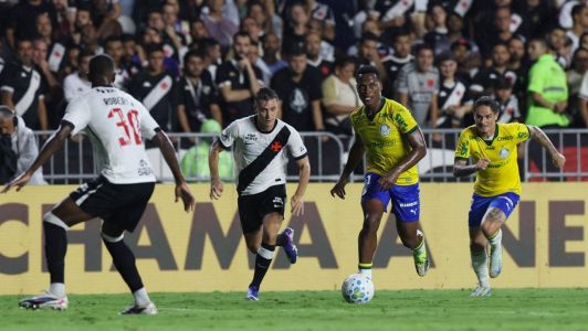 Arias foi titular do Palmeiras na derrota para o Vasco