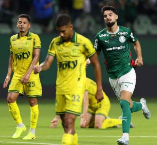 Flaco López marca pelo Palmeiras contra o Mirassol