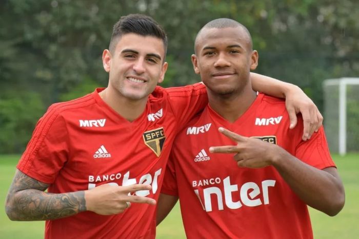 Liziero e Luan são formados nas categorias de base do São Paulo Liziero e Luan são formados nas categorias de base do São Paulo