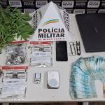 Jovem que estaria vendendo drogas no bairro São Sebastião é presa em Varginha